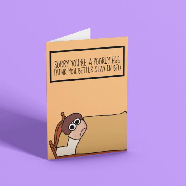 Carte Œufs drôles remettent sur pied (Créateur téléchargé)