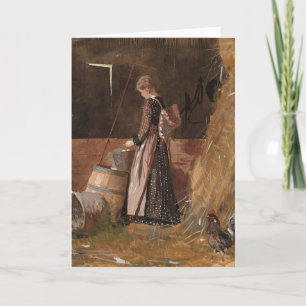 Carte Oeufs frais   Winslow Homer