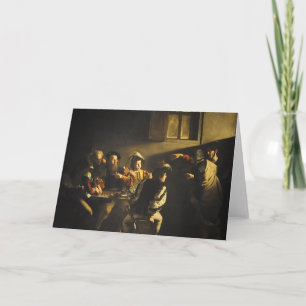 Carte OEuvre d'art de Carvaggio