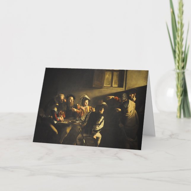 Carte OEuvre d'art de Carvaggio (Devant)