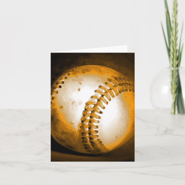 Carte Oeuvre De Baseball (Devant)