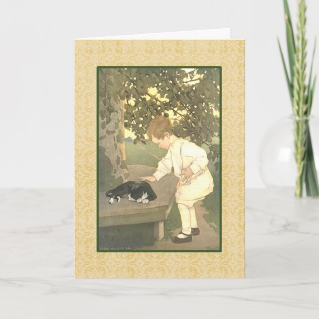 Carte OEuvre de Jessie Wilcox Smith. (Devant)