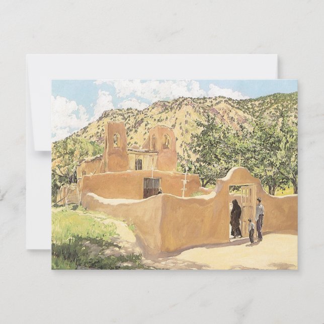 Carte Oferta Para San Esquipula par Walter Ufer (Devant)