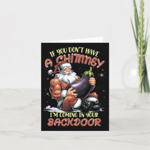 Carte Offensive Noël Adult Ual Innuendo Père Noël Rude