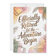 Officiellement à la retraite – Que l'aventure comm
