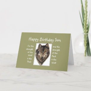 Carte Offre de famille personnalisée Son anniversaire Wo