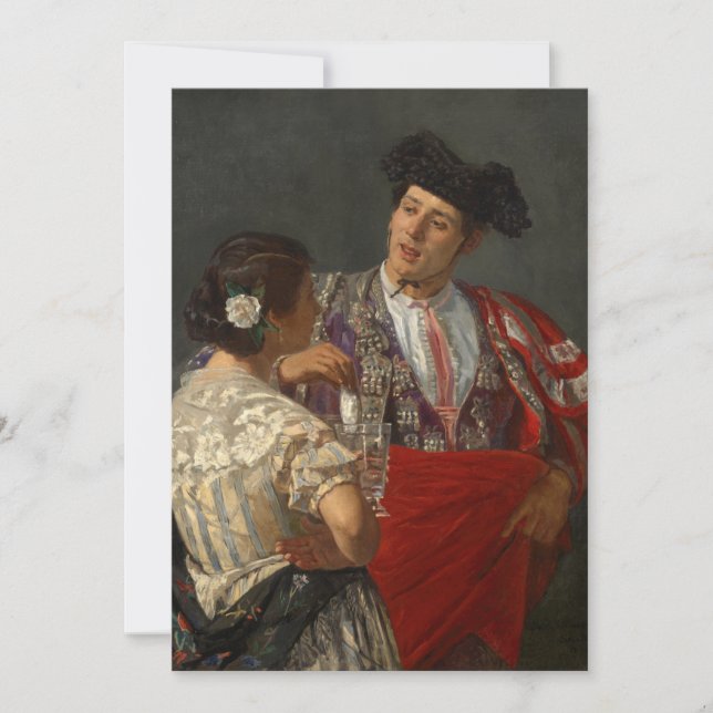 Carte Offrir Panal au Bullfighter | Mary Cassatt (Devant)