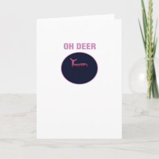 Carte Oh Deer Modern Aesthetic