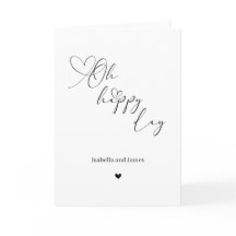 Oh Happy Day Mariage Coeur Orné 