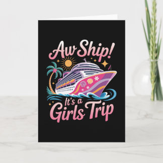 Carte Oh mon bateau ! C'est une croisière de vacances po