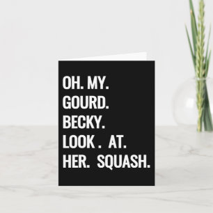 Carte Oh My Gourd Becky Regardez Ses Jeux D'Automne De S