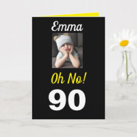 Oh non ! 90e anniversaire Funny Grumpy Girl Celebr