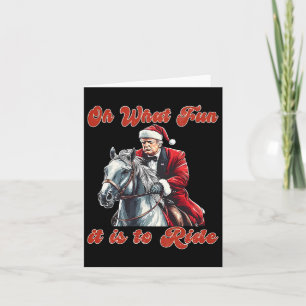 Carte Oh Quel Amusant De Faire Un Noël Humoristique À Tr