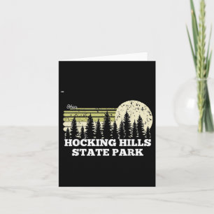 Carte Ohio Randonnée Hocking Hills State Park Trees Natu