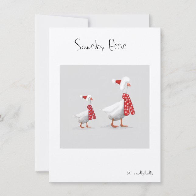 Carte Oies de Sowerby (Devant)