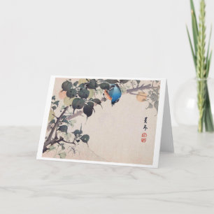 Carte Oiseau et araignée, Imao Keinen