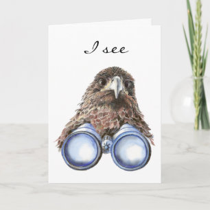 Carte Oiseau Oiseau Anniversaire Humour animal