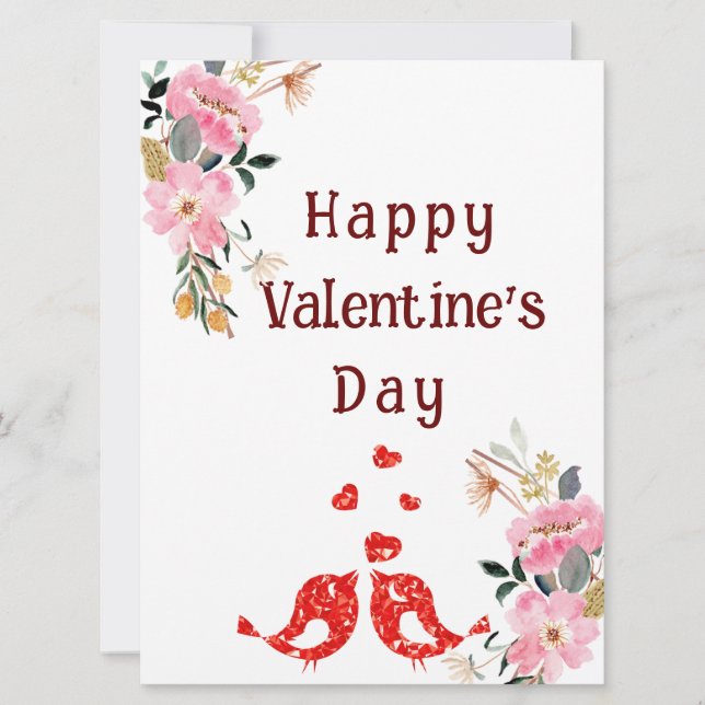 Carte Oiseaux   (Devant)