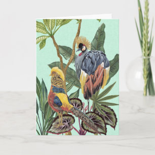 Carte Oiseaux au Paradis - Grands Oiseaux