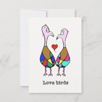 Carte Oiseaux de l'Amour