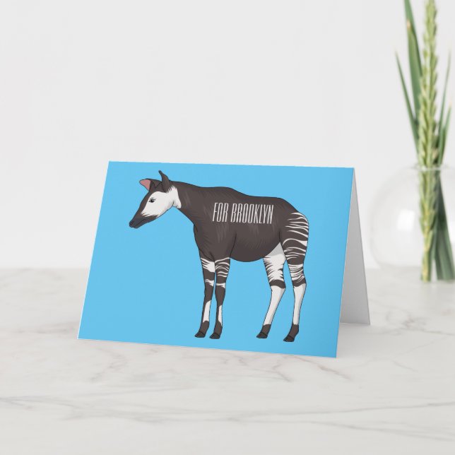 Carte Okapi (Devant)