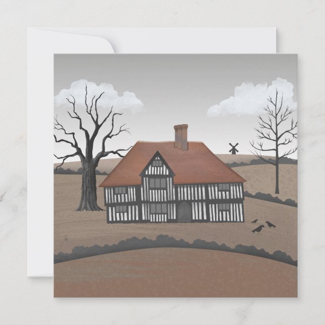 Carte Old Crow Manor Card (Devant)