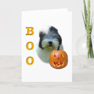 Carte Old English Sheepdog Boo