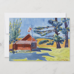 Carte Old Schoolhouse, Ryders   George Luks