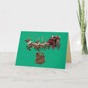 Carte Old West Père Noël