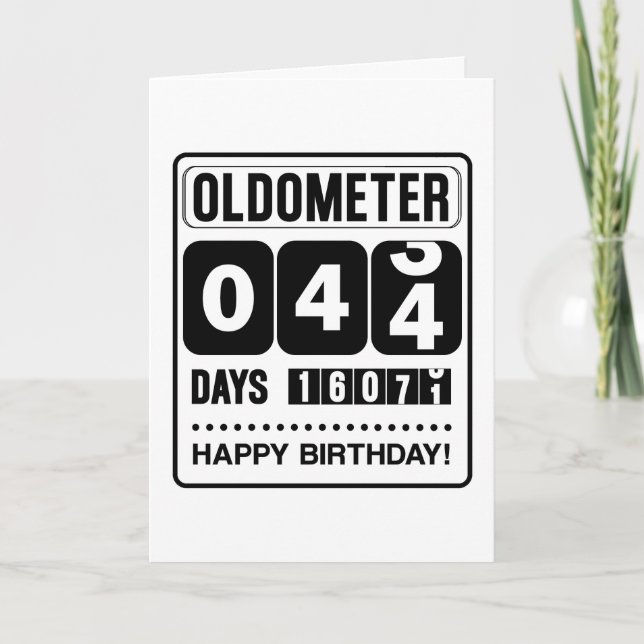 Carte Oldometer 44e anniversaire (Devant)