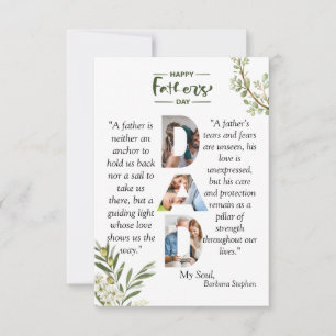 Carte Olive Branch Bonne Fête des pères