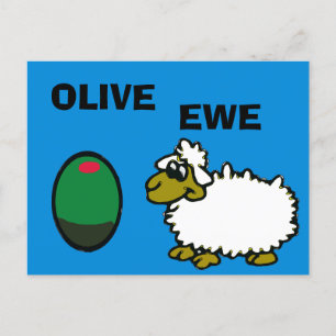 Carte Olive comique