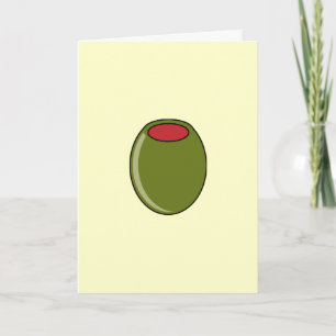 Carte Olive vert