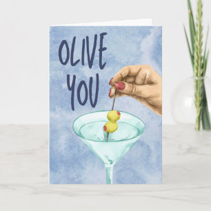 Carte Olive You Dirty Martini