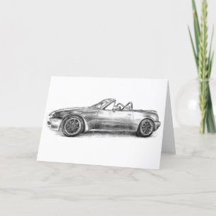 Carte Ombre argentée MX5