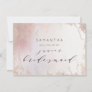 Carte Ombre Blush Pink Frost Junior