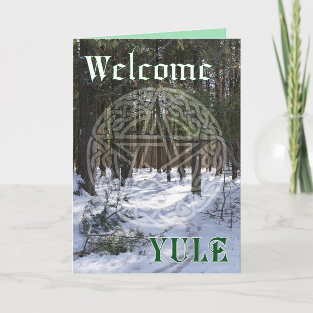 Carte Ombre d'hiver et lumière (Devant)