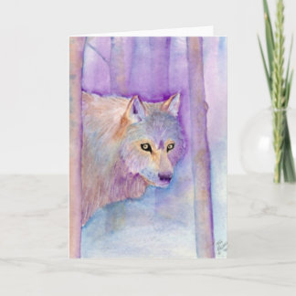 Carte "Ombre d'hiver" - pour bénéficier Kairos dehors