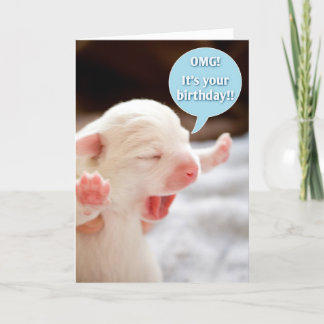 Carte OMG Anniversaire !