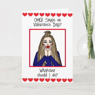 Carte OMG Single le jour de la Saint-Valentin ?