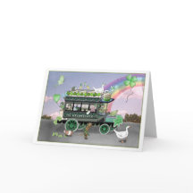 Carte omnibus de la Shamrocker de la Saint-Patrick