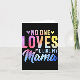 Carte On aime comme maman - fête des mères fils et fille