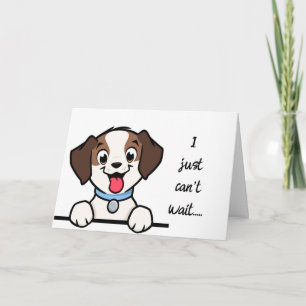 CARTE "ON NE PEUT PAS ATTENDRE DE RENCONTRER VOTRE NOUVE
