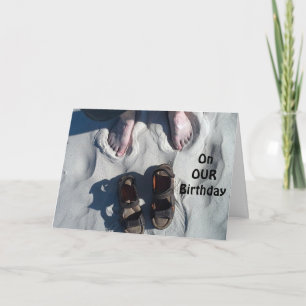 CARTE "ON NOTRE" ANNIVERSAIRE=DÉTENDEZ-VOUS ET "PROFITEZ