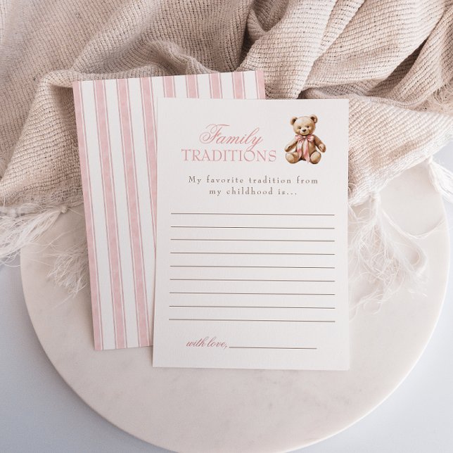 Carte On Peut Attendre Les Traditions Familiales Jeu (Créateur téléchargé)