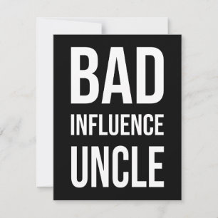 Carte Oncle de mauvaise influence