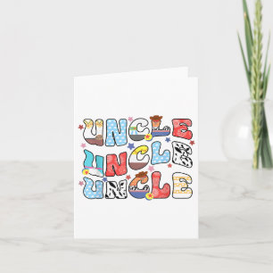 Carte Oncle Toy Drôle Histoire grand-père Fête des pères