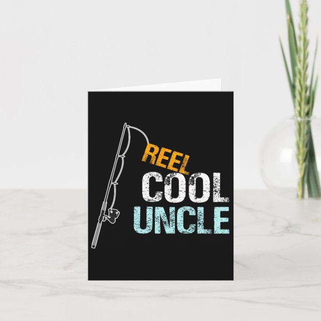 Carte Oncle vraiment cool Graphique Cadeau de Tante ou O (Devant)