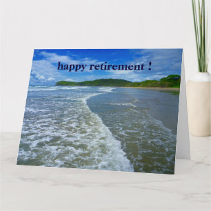 Carte ondes à la retraite