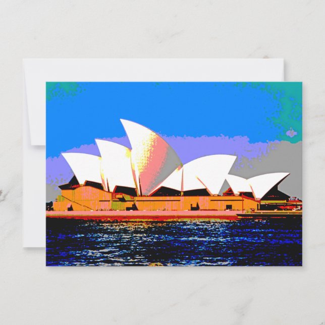 Carte Opéra de Sydney (Devant)